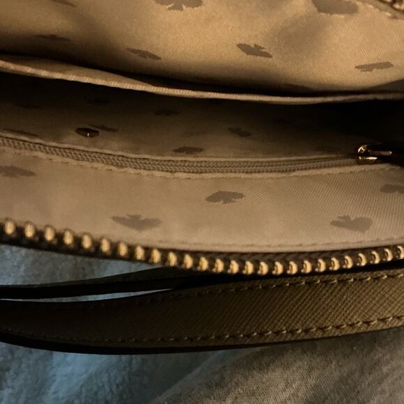 Kate Spade Gray Messenger Bag.  New! - Picture 8 of 12